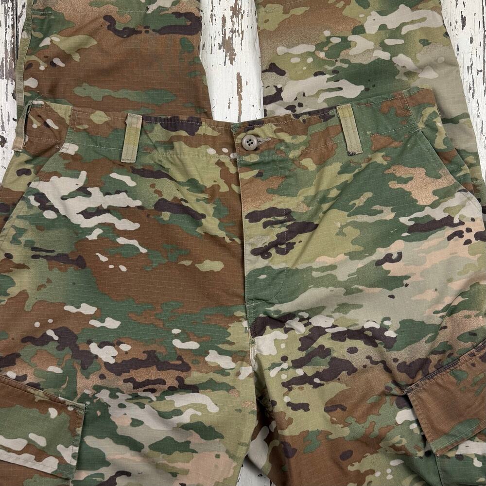 Army Combat Uniform Trouser unisex large-long, cargo pockets, reinforced knee - Picture 2 of 11
